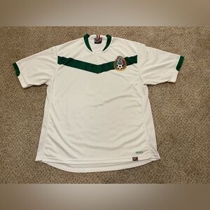 Mexico National Team Jersey Mens XL White Soccer